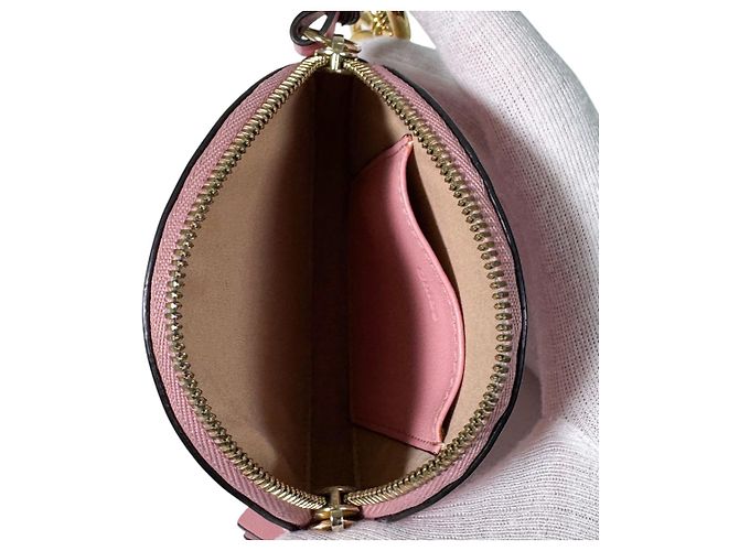 Chloé Mini portafoglio tondo Alphabet Olivia Rosa da donna - vista 9