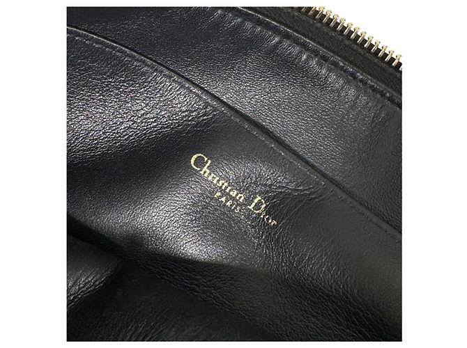 Dior Clutch Cannage Caro Daily Black Large Nero - vista 11