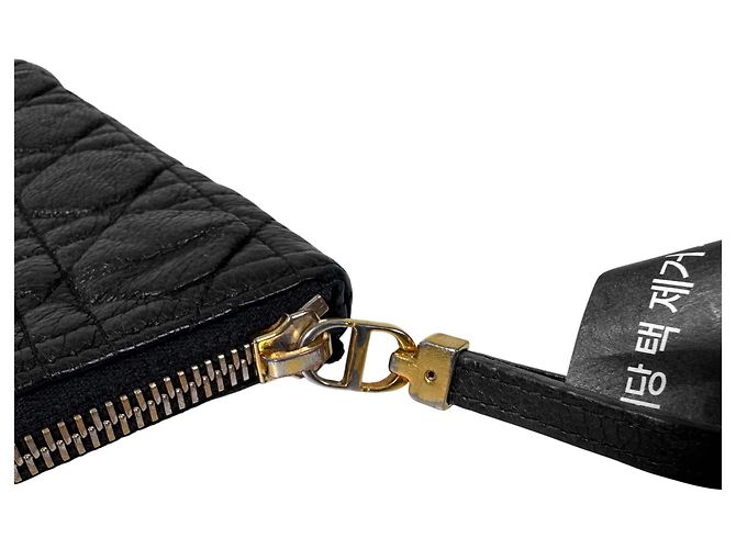Dior Clutch Cannage Caro Daily Black Large Nero - vista 9