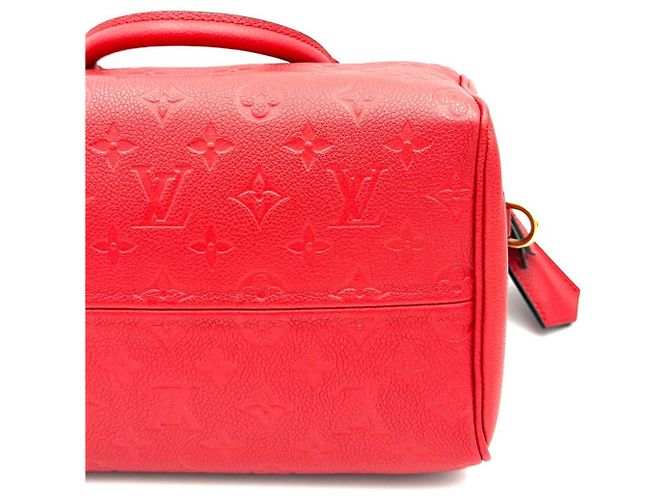 Louis Vuitton Speedy Empreinte Red Roja - vista 11