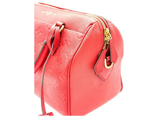 Louis Vuitton Speedy Empreinte Red Roja - vista 13
