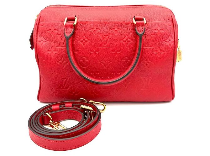 Louis Vuitton Speedy Empreinte Red Roja - vista 5
