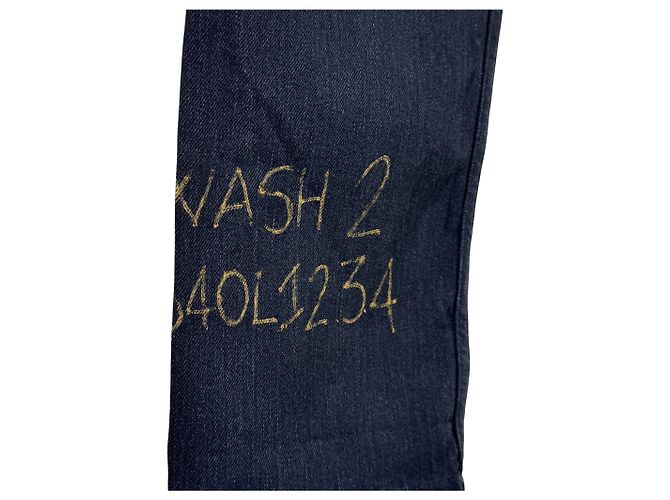 Maison Martin Margiela Pantaloni in denim bicolore Maison Margiela Nero Grigio - vista 8
