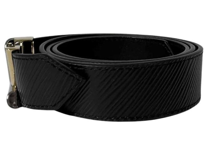 Louis Vuitton Cintura Twist Epi da uomo Nero - vista 4