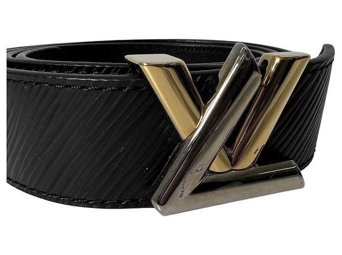 Louis Vuitton Cintura Twist Epi da uomo Nero - vista 7