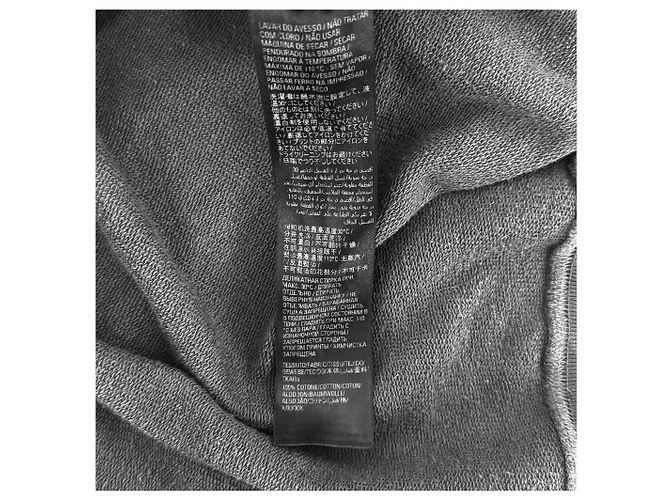 Balenciaga Distressed Political Large Fit Hoodie Grau Braun - Ansicht 13