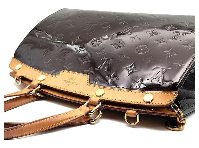 Louis Vuitton Vernis Brea MM Porpora - vista 5