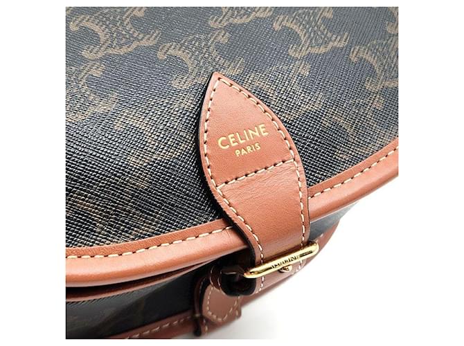 Céline Polco Medium Castaño - vista 8