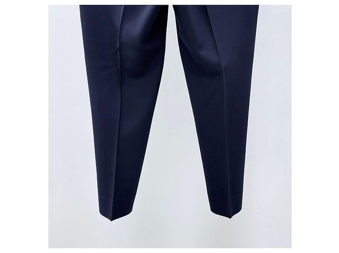 Loro Piana Wool Pants Slacks Navy Blue - view 5