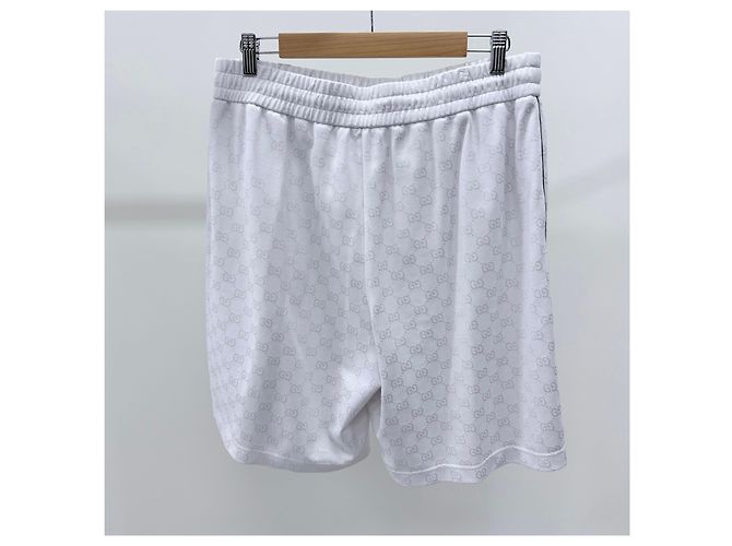 Gucci GG Jacquard-Shorts Weiß - Ansicht 2