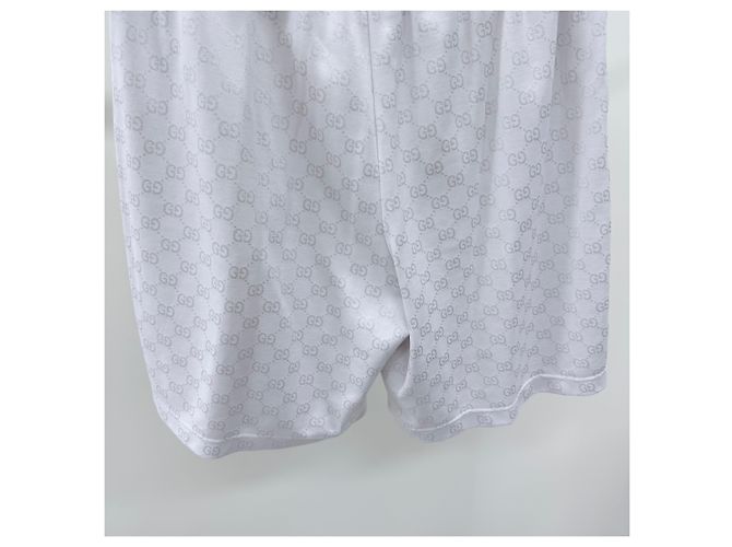 Gucci GG Jacquard-Shorts Weiß - Ansicht 4