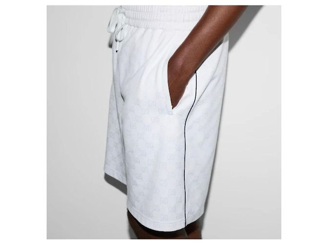 Gucci GG Jacquard-Shorts Weiß - Ansicht 6
