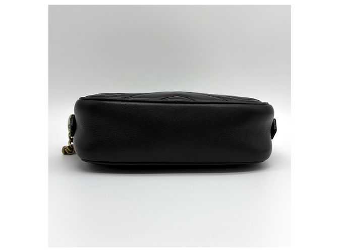 Gucci GG Matelassé Camera Bag Crossbody Schwarz - Ansicht 11