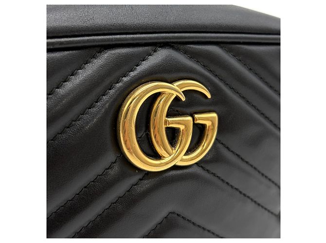 Gucci GG Matelassé Camera Bag Crossbody Schwarz - Ansicht 7