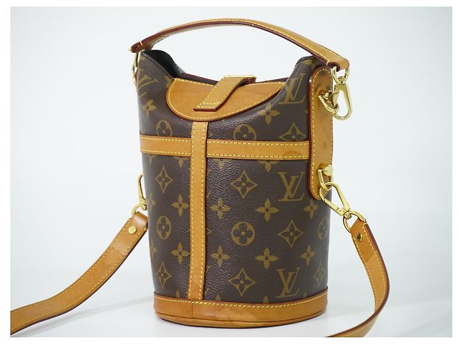 Louis Vuitton Duffle Monogram Canvas Marrone - vista 2