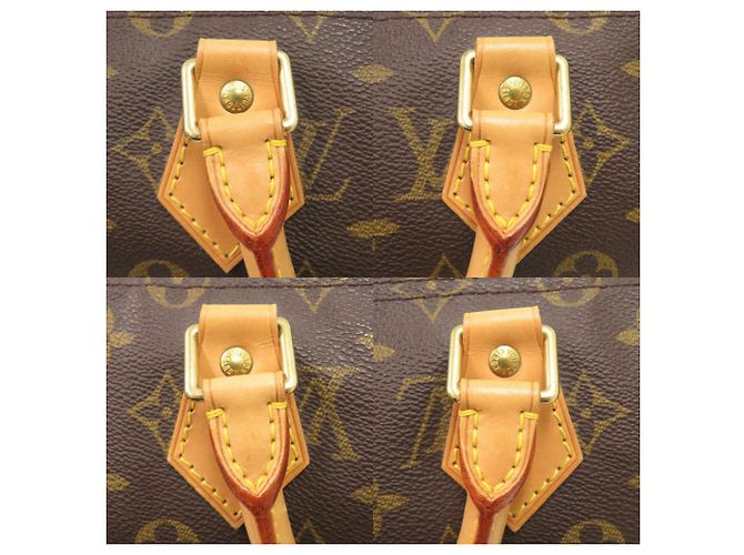 Louis Vuitton Speedy 35 Monogram Handtasche Braun - Ansicht 8