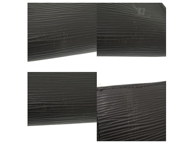 Borsa Louis Vuitton Pochette Accessoires Epi Nero - vista 5