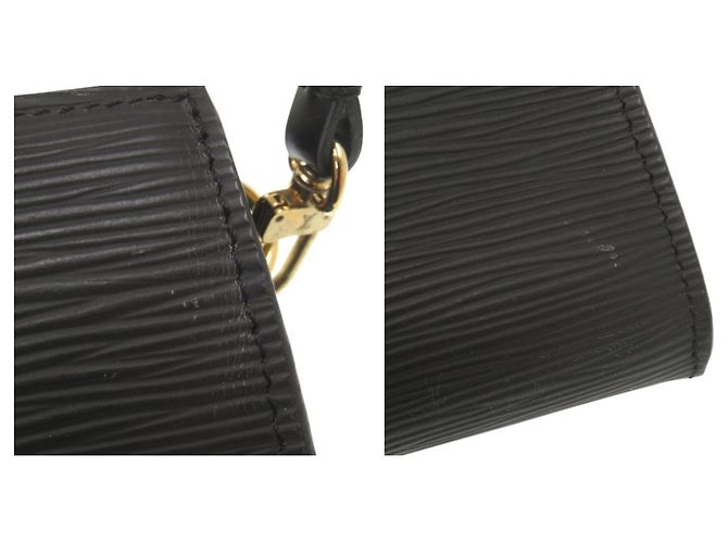 Borsa Louis Vuitton Pochette Accessoires Epi Nero - vista 6