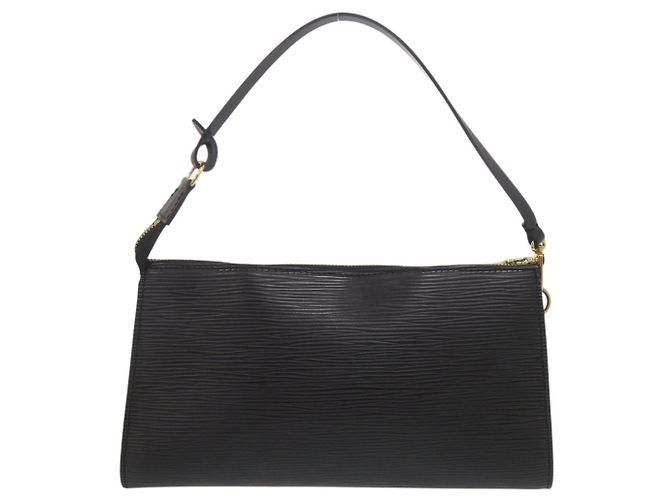Louis Vuitton Pochette Accessoires Epi M52942 Preto - vista 2