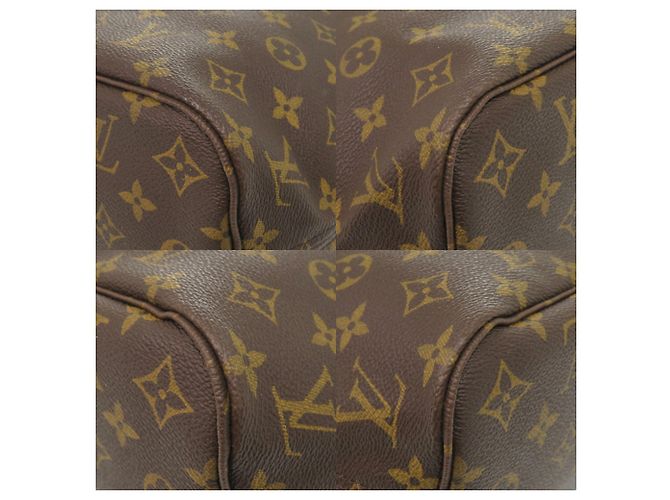 Borsa Tote Louis Vuitton Neverfull PM Monogram Beige - vista 4