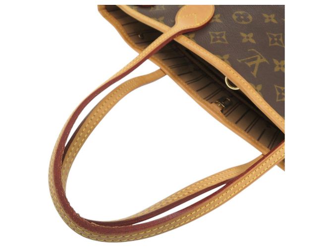 Borsa Tote Louis Vuitton Neverfull PM Monogram Beige - vista 7