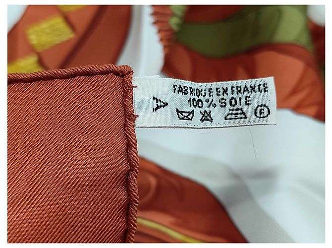 Hermès Hermes Carré 90 Seta multicolore 90 x 90 cm - vista 5