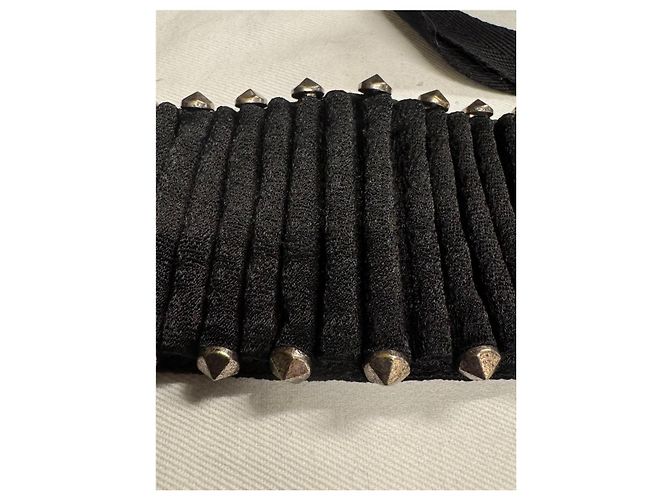 Collo plissettato con borchie nero Ann Demeulemeester - vista 2