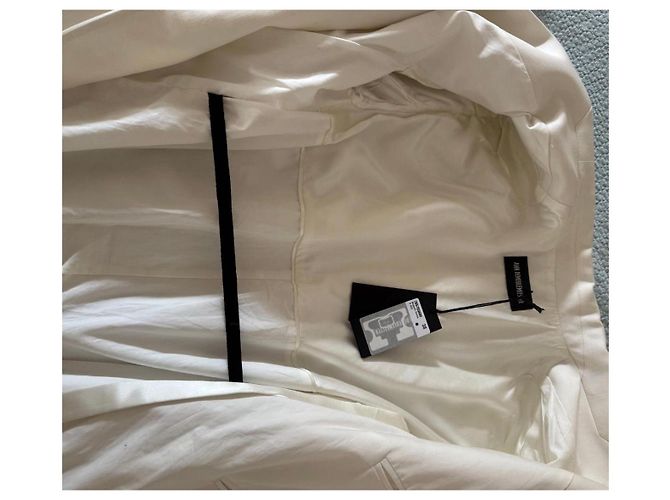Blazer Off-White Ann Demeulemeester Blanco - vista 13