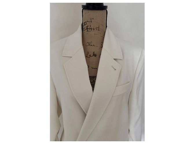 Blazer Off-White Ann Demeulemeester Blanco - vista 5
