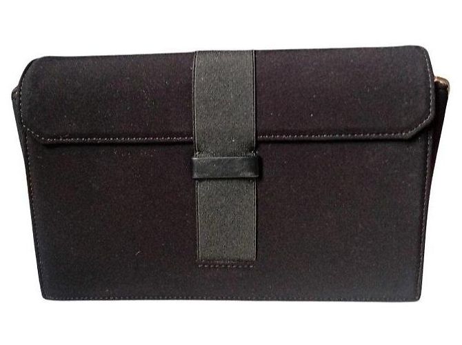 Bolso de hombro de tela negro Christopher Kane - vista 6
