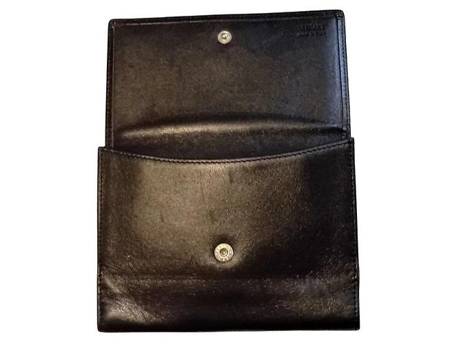 Cartera con broche Medusa de Donatella Versace Negro - vista 4
