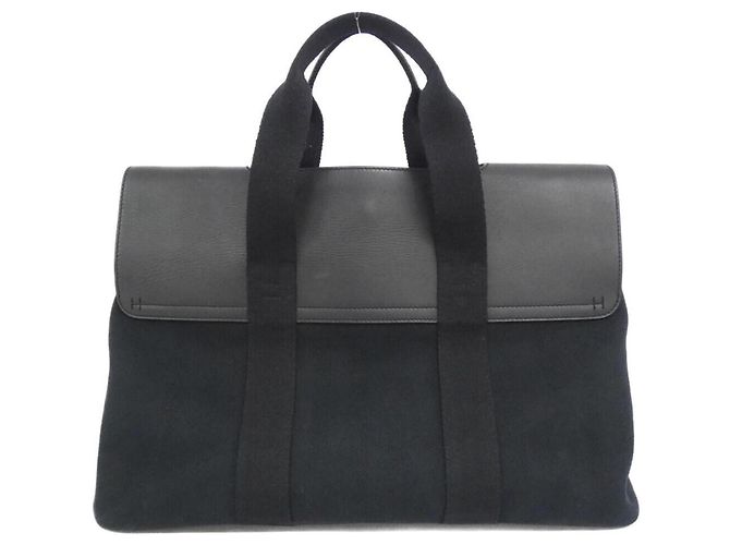 Hermès Borsa Hermes Valparaiso MM Nero - vista 2