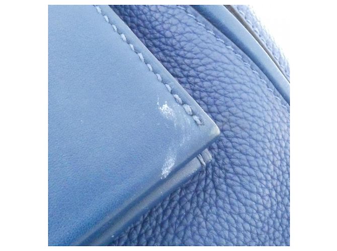 Hermès Borsa Hermes in pelle Swift blu profondo Blu scuro - vista 5