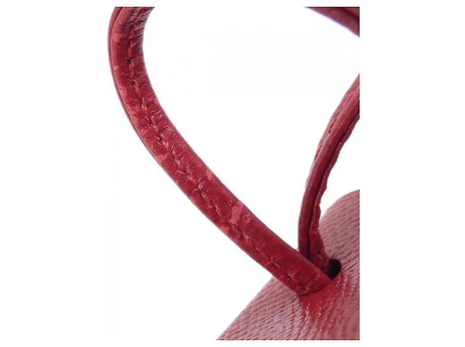 Hermès Pochette borsa a mano Hermes Vespa 032784CC Rosso - vista 4