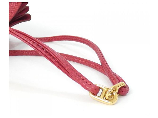 Hermès Pochette borsa a mano Hermes Vespa 032784CC Rosso - vista 5