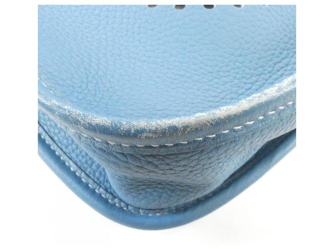 Hermès Borsa a Spalla Hermes Evelyne 2 PM Blu - vista 3