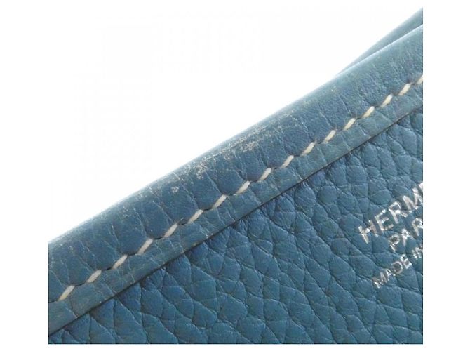 Hermès Borsa a Spalla Hermes Evelyne 2 PM Blu - vista 4