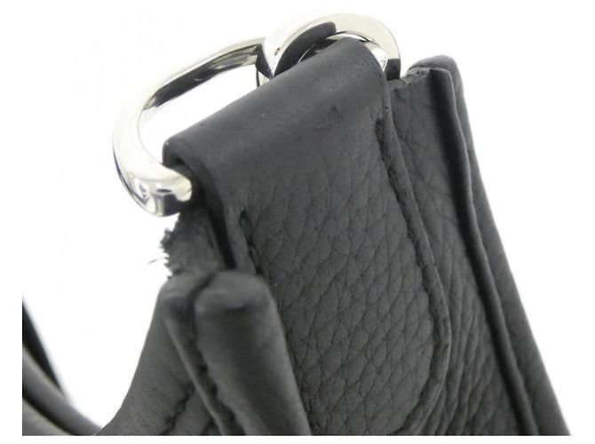 Hermès Borsa a Spalla Hermes Evelyne 3 PM Nero - vista 4