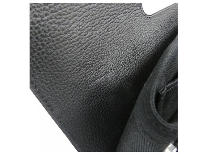 Hermès Borsa Hermes Valparaiso Long MM Nero - vista 9