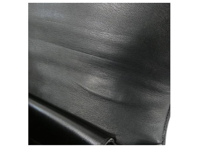 Borsa Hermès Ege in pelle di vitello box nera Nero - vista 8