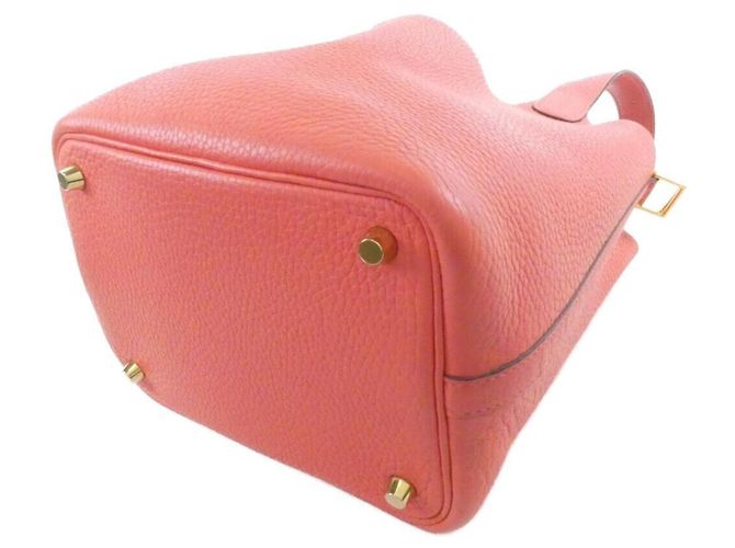 Hermès Hermes Picotin Lock PM Handtasche Pink - Ansicht 2