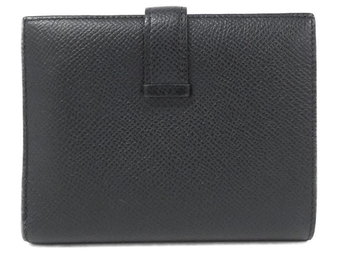 Portafoglio Compatto Hermès Bearn Nero - vista 2