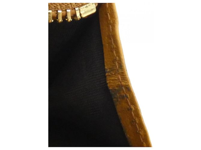 Portafoglio bi-fold beige e senape Gucci - vista 10