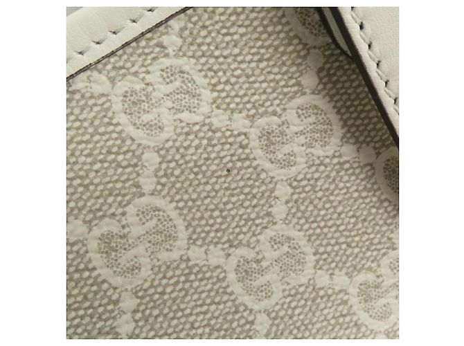 Borsa Gucci GG Emblem Beige D'oro - vista 4
