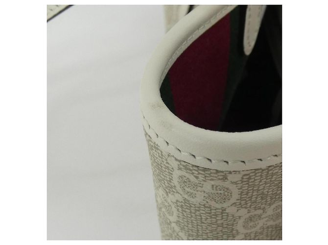 Borsa Gucci GG Emblem Beige D'oro - vista 5