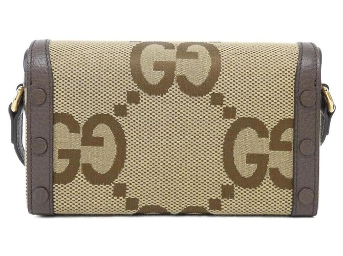 Borsa a tracolla Gucci HORSEBIT 1955 Marrone Cammello - vista 2