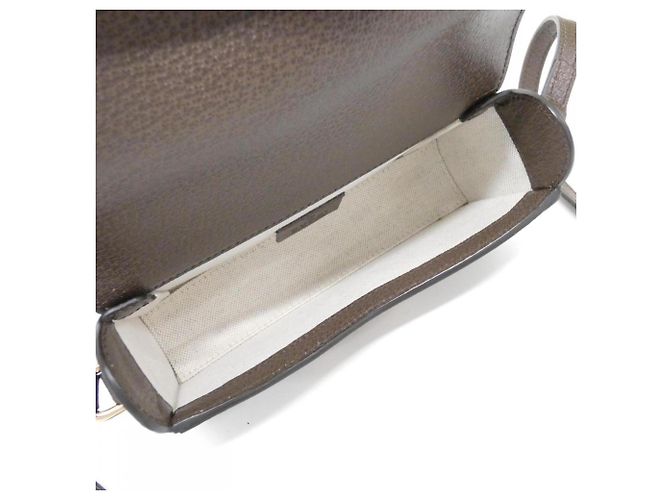 Borsa a tracolla Gucci HORSEBIT 1955 Marrone Cammello - vista 6