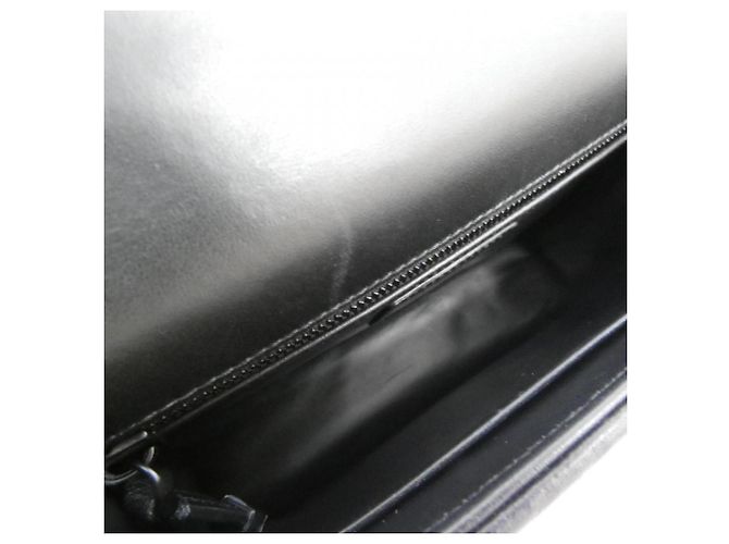 Borsa a tracolla Christian Dior 30 Montaigne Nero Bianco - vista 7