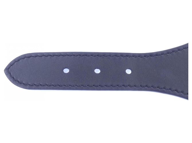 Gürtel Christian Dior 50-MA-0250 Schwarz Beige - Ansicht 5