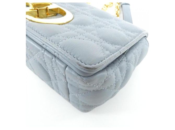 Piccola borsa a tracolla Christian Dior Caro Marrone - vista 3